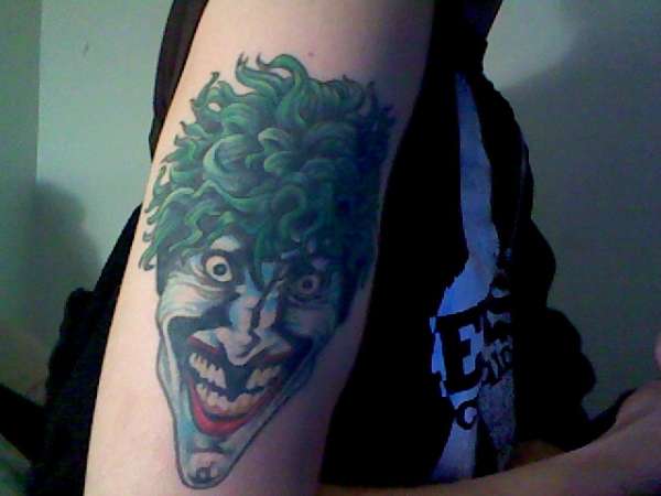 The Joker tattoo