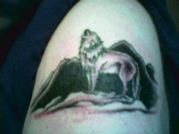 My Wolf tattoo