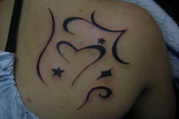 Clients own design tattoo