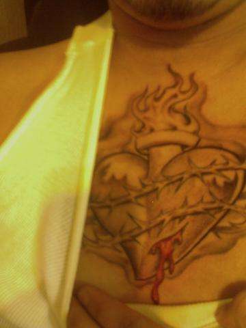 My Sacred Heart tattoo
