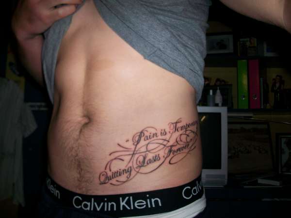 My favourite Quote - 1st Tattoo =] tattoo