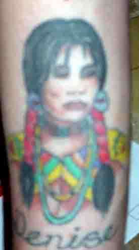 denise tattoo