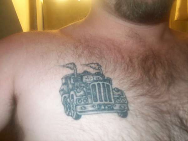 my big truck tattoo