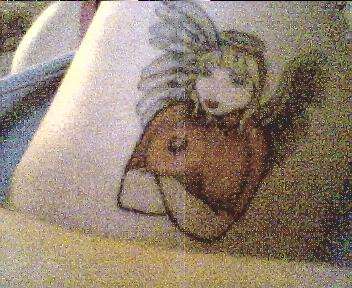 skinhead angel tattoo