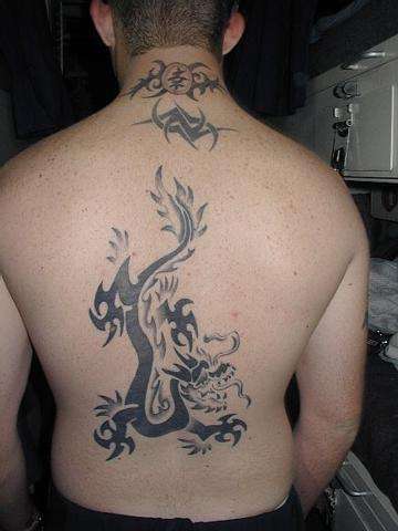 My back tattoo