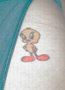 Tweety tattoo