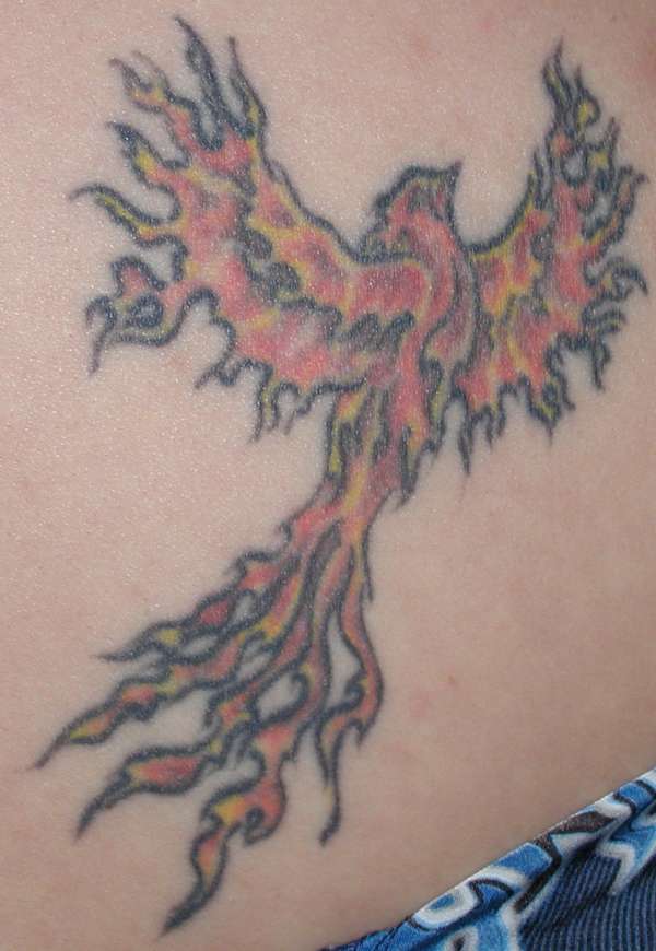Phoenix rising tattoo