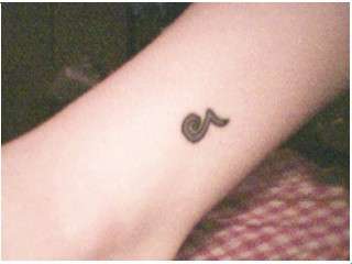 Music Note tattoo