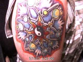 Atomic Universe tattoo