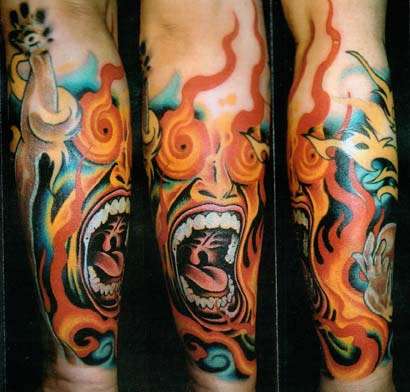 Kurt Wiscombe tattoo