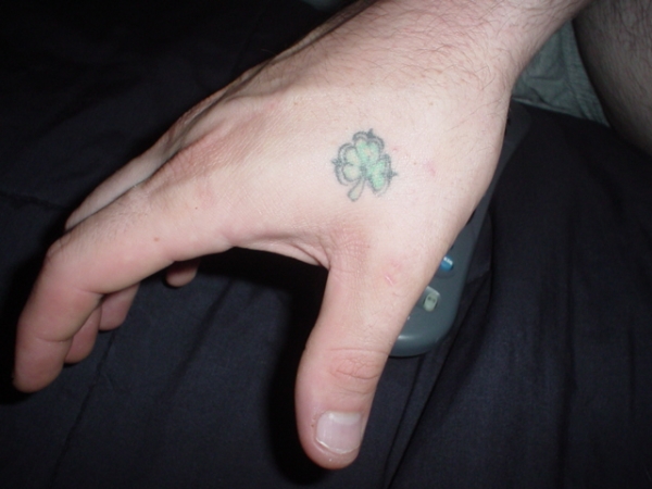 3 Leaf Clover tattoo