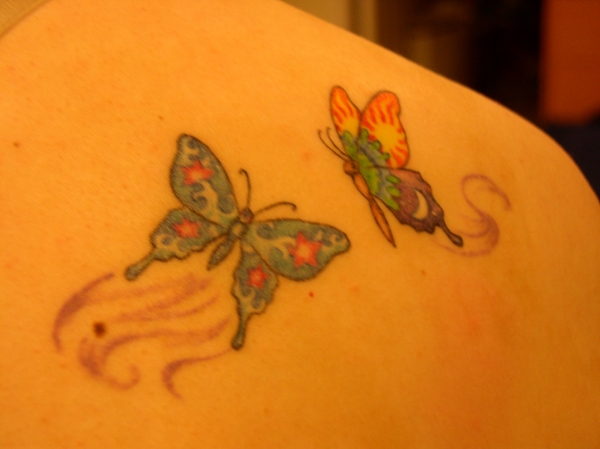 butterflies tattoo