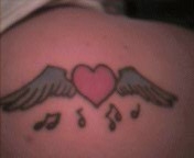 Angel Heart tattoo