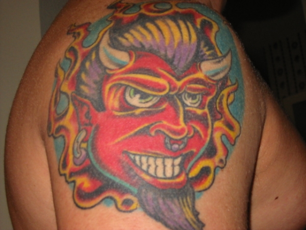 devil tattoo