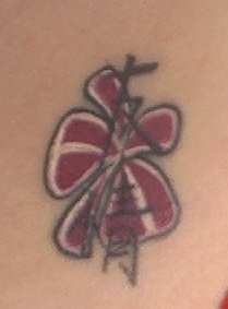Kanji Flower tattoo
