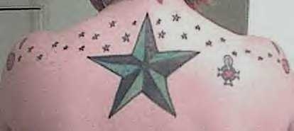Stars n Cherries tattoo