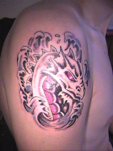 sea dragon tattoo