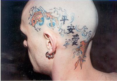 my head tattoo