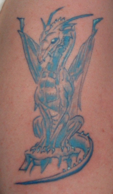 brimstone blue dragon tattoo