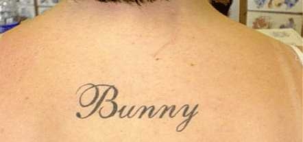 Bunny tattoo