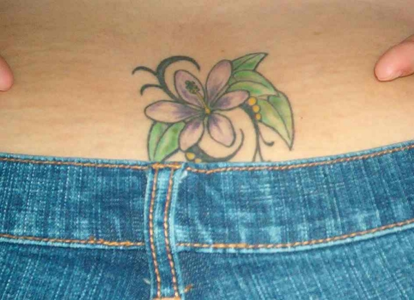 Tribal Flower tattoo