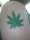 Weed leaf tattoo