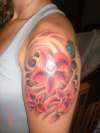 Arm tat tattoo