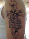 Budded Cross tattoo