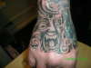 DARKSHADE HAND. tattoo
