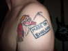 Grumpy's Made in England tattoo