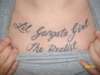 Lil G tattoo