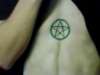 Sternum tattoo