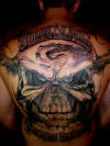 ~Tattoo by Boston~ Skull Backpiece
