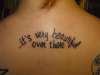 Thomas Edisons Last Words tattoo