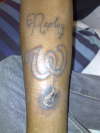 Washington Nationals w/ Mic tattoo