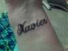 Xavier-Before tattoo