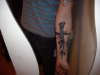 cross of nails tattoo