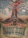 custom dagger tattoo