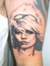 debbie harry tattoo