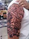 half sleeve tattoo