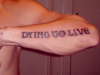 i tattooed this on my other buddy joshs arm