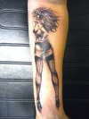 pin up tattoo