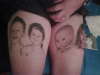 portraits all 4 together tattoo