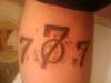 777 O tattoo