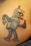 Bender Bending Rodriguez tattoo