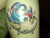 Birdie tattoo