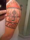 Breaking Benjamin Quarter Sleeve tattoo