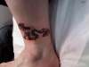 Elephant train tattoo