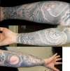 Koi Half Sleeve Tattoo
