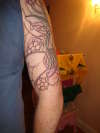 More outline... tattoo